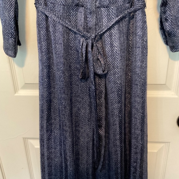 Banana Republic Herringbone Maxi Shirt Dress - Picture 8 of 15